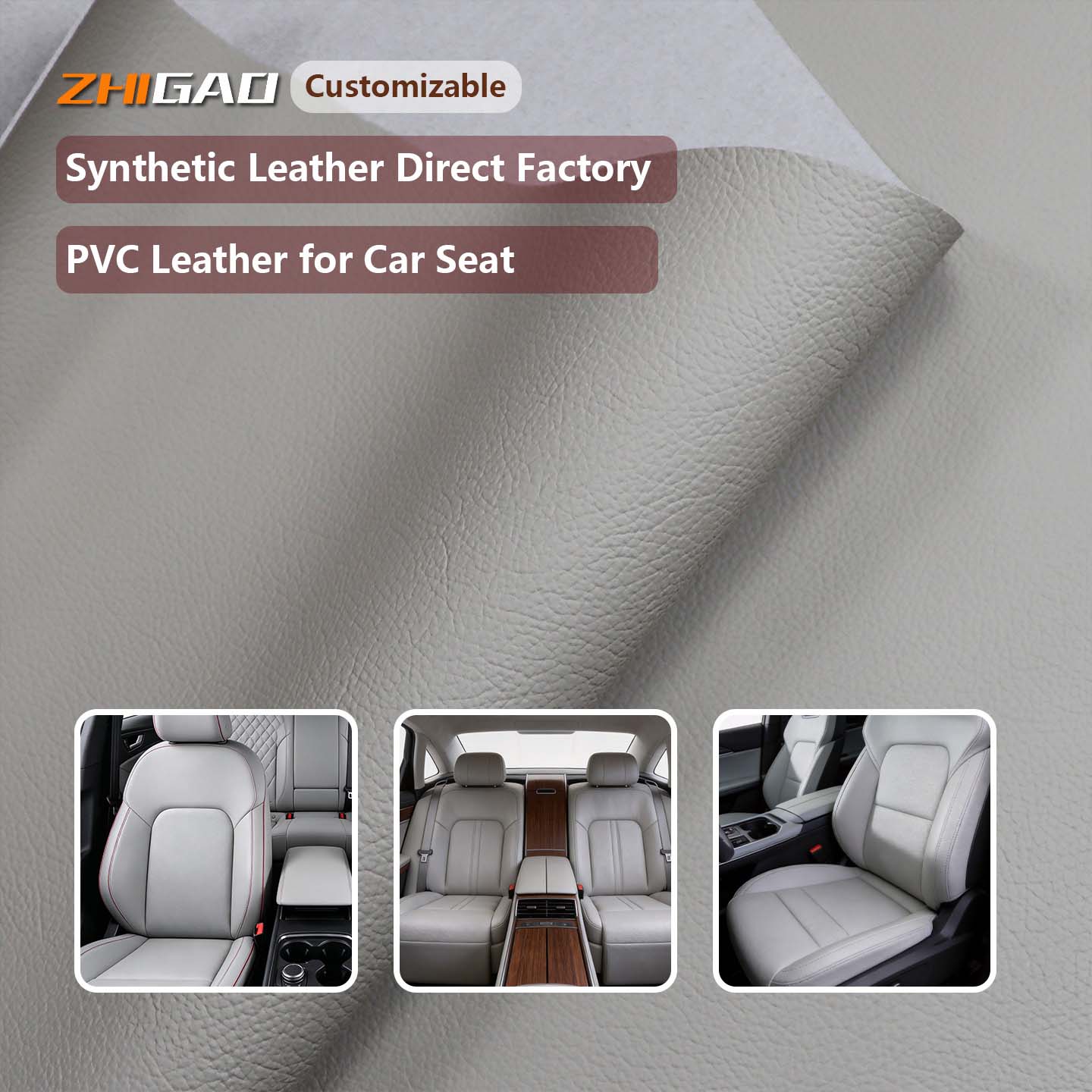 PVC oda automobilinėms kėdutėms