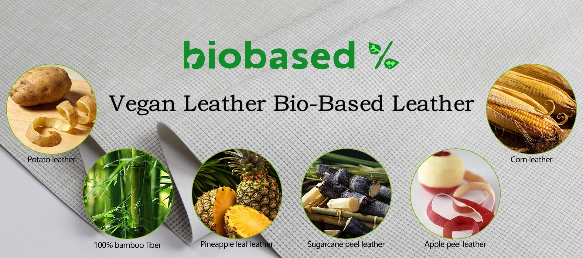 Biologinės kilmės veganiškos odos tiekėjas