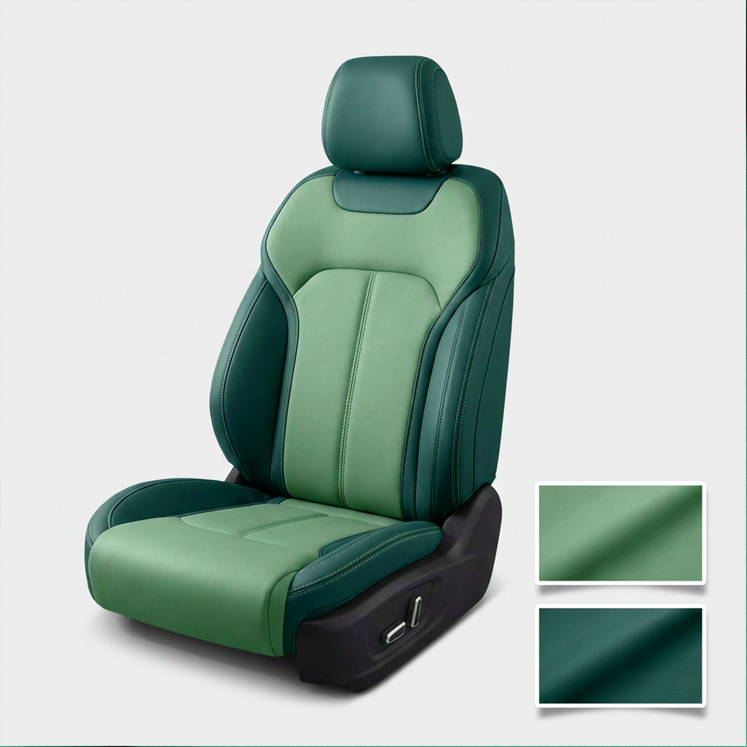 Nappa grūdėta automobilinė mikropluošto oda vairui