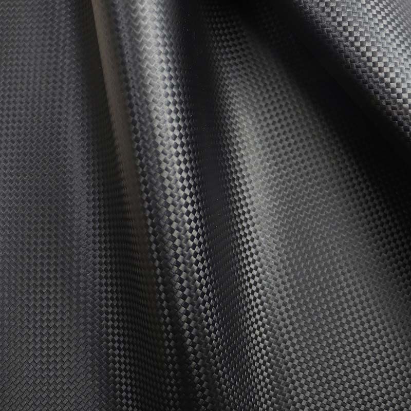 Anglies pluošto PVC sintetinės odos dirbtinis automobilio salono audinys Anglies pluošto PVC sintetinės odos dirbtinis automobilio salono audinys